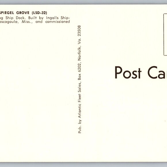 Postcard  Unposted Warships [LP LS] Lot of 8 Historic Collection #1172 - Picture 8 of 16